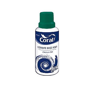 Corante Verde 50ml - Coral