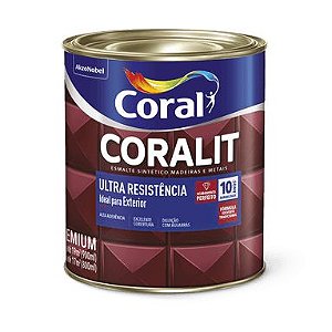 Esmalte Sintético Coralit Ultra Brilhante Transparente 900ml - Coral