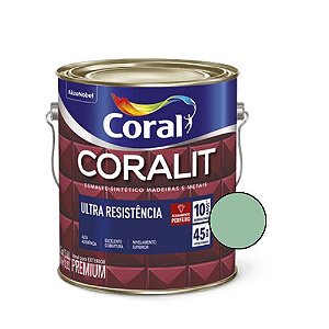 Esmalte Sintético Coralit Ultra Brilhante Verde Nilo 3,6l - Coral