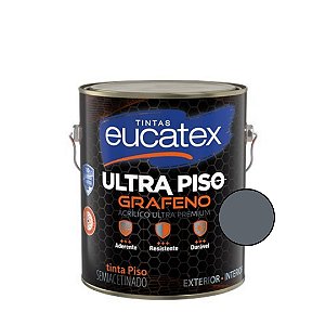 TINTA ULTRA PISO GRAFENO CINZA 900ML - EUCATEX