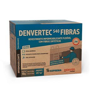 Impermeabilizante Denvertec 540 Fibras - 18KG -Denver