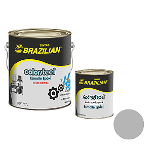Tinta Epóxi ColorSteel Cinza  Claro M N6,5 - 3,6l - Brazilian