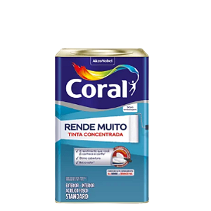 Tinta Acrílica Rende muito Branco 18L -Coral