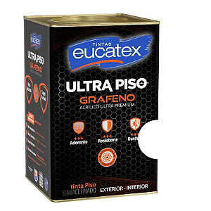 Tinta de Piso Ultra Grafeno Branca 18l Eucatex