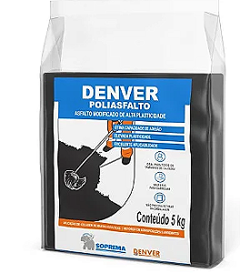 Asfalto Modificado Denver Poliasfalto 5KG -Denver