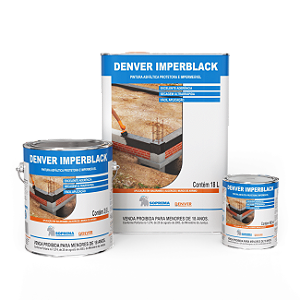 Pintura Impermeabilizante Denver Imperblack - 18L- Denver