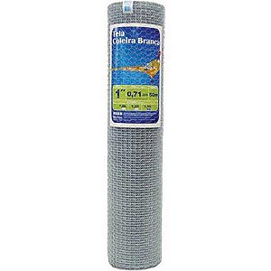 Tela Galvanizada Pintinho Malha 1"- 1x50m - Morlan
