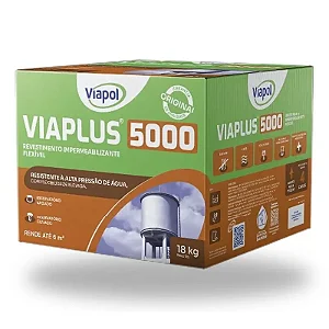 Argamassa Polimérica Viaplus 5000 - 18kg -Viapol