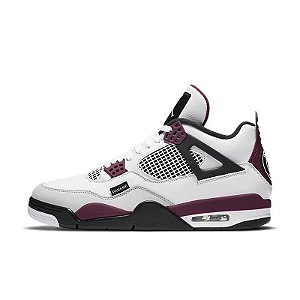 Tênis Air Jordan 4 Paris Saint Germain White - CZ5624-100