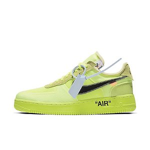 Tênis Nike Air Force 1 Low '07 Off-White MoMA - Sportline Store Tênis Nike Air Force 1 Low '07 Off-White MoMA - Sportline Store