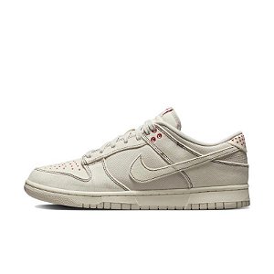 Tênis Nike Dunk Low Light Orewood Brown Sashiko - DV0834-100