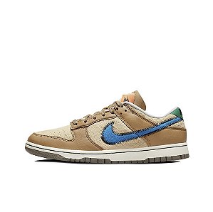 Tênis Nike Dunk Low SE Sail Dark Marina Blue - DX3198-133