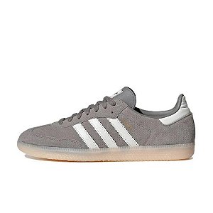 Tênis Adidas Samba OG Grey Bliss Orange - HP7905