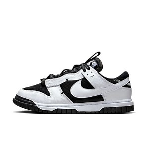 Tênis nike dunk low reverse panda preto e branco