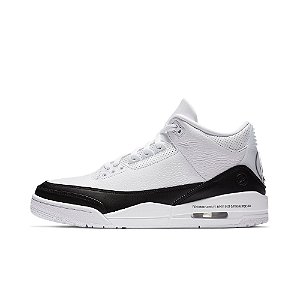 Tênis Nike Air Jordan 3 Retrô Fragment Design White - DA3595-100