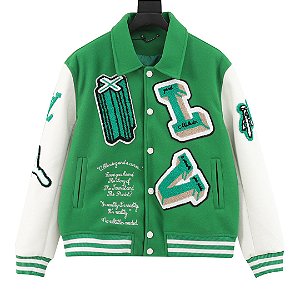 Jaqueta Louis Vuitton Varsity Green - 1A9723
