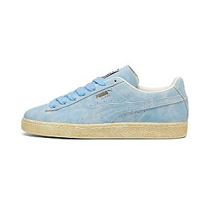 Tênis Puma Suede Faded Silver Mist-frosted Ivory