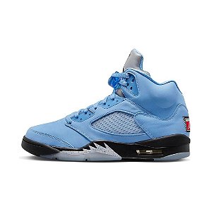 Tênis Air Jordan 5 Retrô UNC University Blue - DV1310-401
