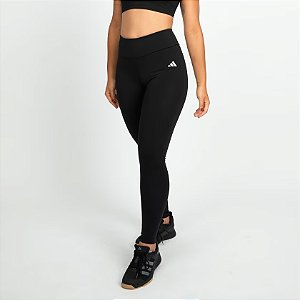 Calça Adidas Legging Treino Feminina - Preta