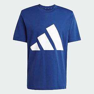 Camiseta Adidas Essentials Big Logo Masculina Azul