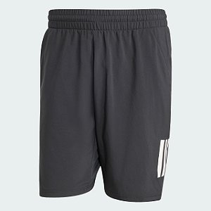 Short Adidas Club Tennis Climacool Três Listras Preto