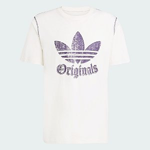Camiseta Adidas Originals Estampada Distressed