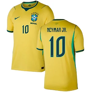 Camisa Brasil I 2026 Torcedor Pro Masculina #10 Neymar Jr