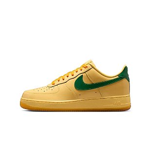 Tênis Nike Air Force 1 Low Topaz Gold Light Laser Orange - IO4489-700