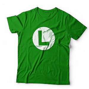 Camiseta Infantil Luigi