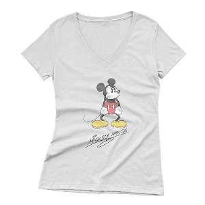 Camiseta Mickey Mouse Feminina