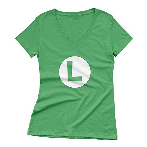 Camiseta Luigi Feminina