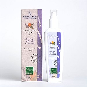 Leite Hidratante e Desodorante Corporal Aloe Vera, Calêndula e Lavanda 240ml