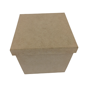 Caixa MDF Personalizada Gravação a Laser 007 - 12x12x12,5 cm