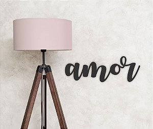 Letreiro de Parede em MDF | Amor