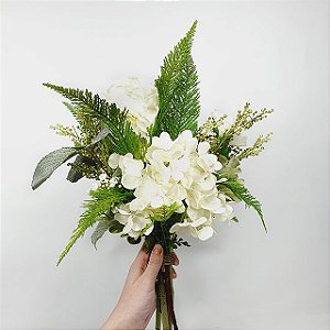Buque de Flores - Branco