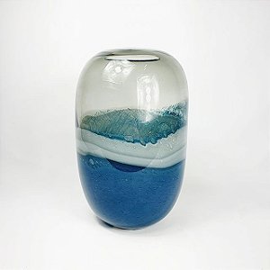 Vaso de Vidro - Azul