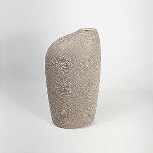 Vaso de Cerâmica Texturizado - 16cm x 28,5cm