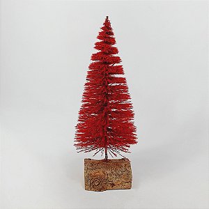 Árvore Natalina Vermelha - 18,5CM