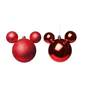 Caixa c/ 2 Bolas Disney Vermelha