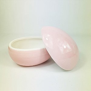 Ovo de Cerâmica - Rosa 