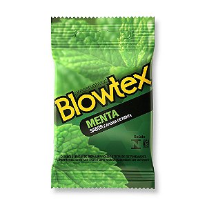 Preservativo Blowtex Aromatizado Menta com 03 Unidades