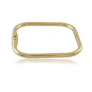 Bracelete Quadrado Xuxa Dourado
