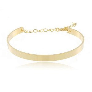 Bracelete Liso Lara Dourado