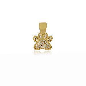 Pingente Patinha G Dourado