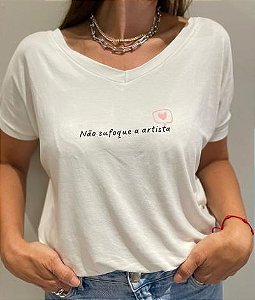 T-Shirt Nao Sufoque A Artista