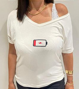 T-Shirt Sem Bateria