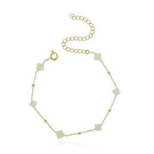 Pulseira Trevinhos Dourado