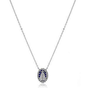 Colar Azul N. Sra Aparecida Rbranco