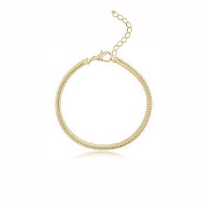 Pulseira Regiane 4Mm Dourado