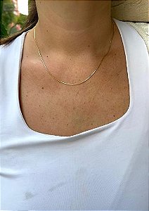 Corrente Diamantada Dourado